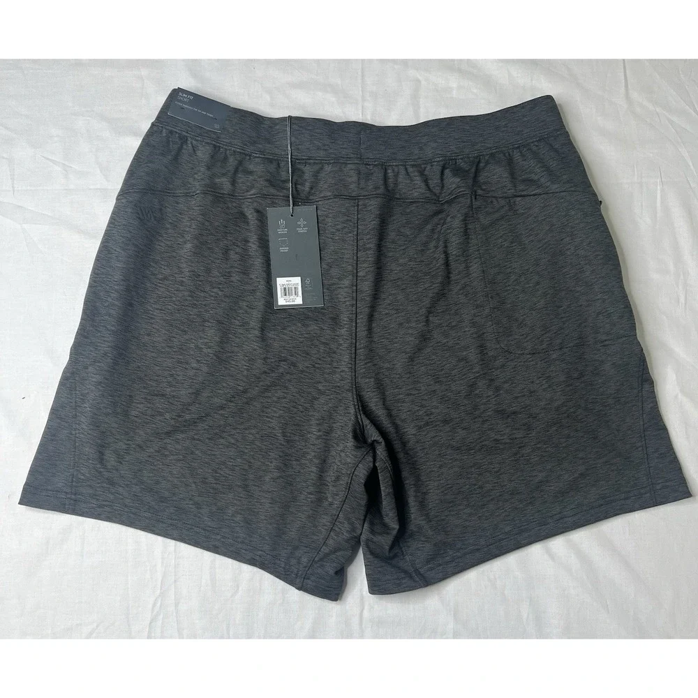 NWT VRST‎ Mens Relaxed Fit Everyday Shorts - Large Gray / Black